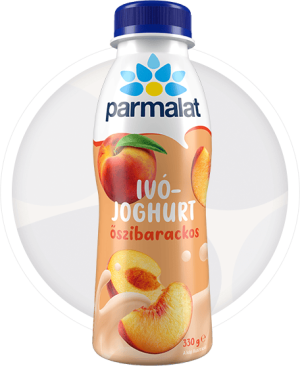 Parmalat őszibarackos ivójoghurt