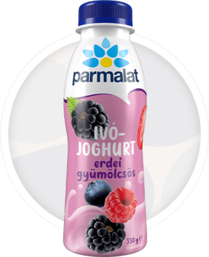 Parmalat erdei gyümölcsös ivójoghurt
