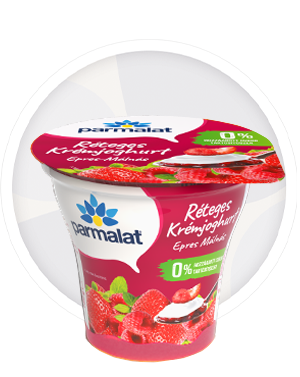 Parmalat Dolce Réteges Krémjoghurt Epres-Málnás